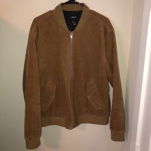 Forever 21 Cord Bomber Jacket